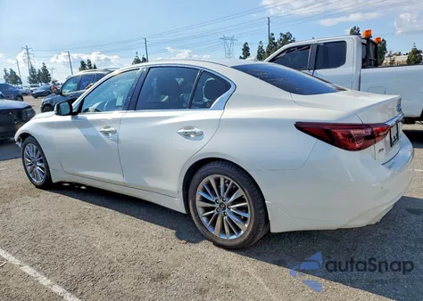2021 Infiniti Q50 Luxe из США, поврежденный, VIN JN1EV7BR7MM750363